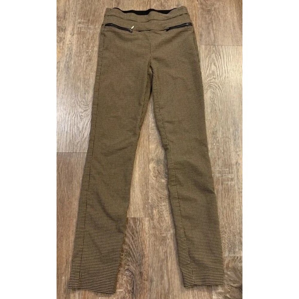 Candie’s Audrey Pull On Plaid Dress Pants Sexy Nerd Costume XS